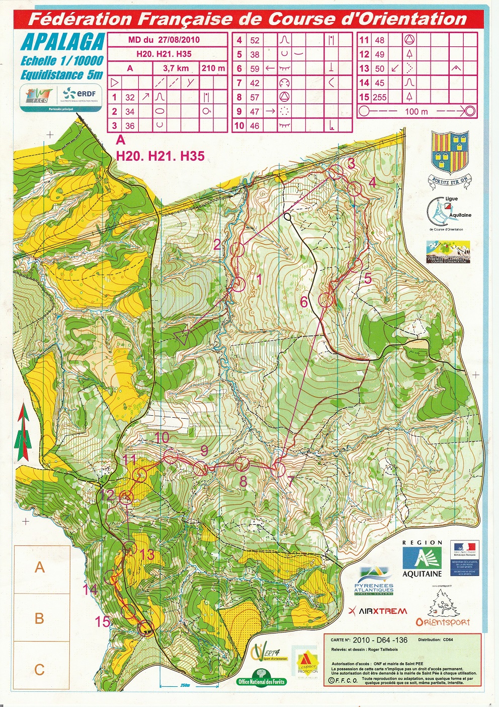 Open MD (Finale Championnat de France MD) (27/08/2010)