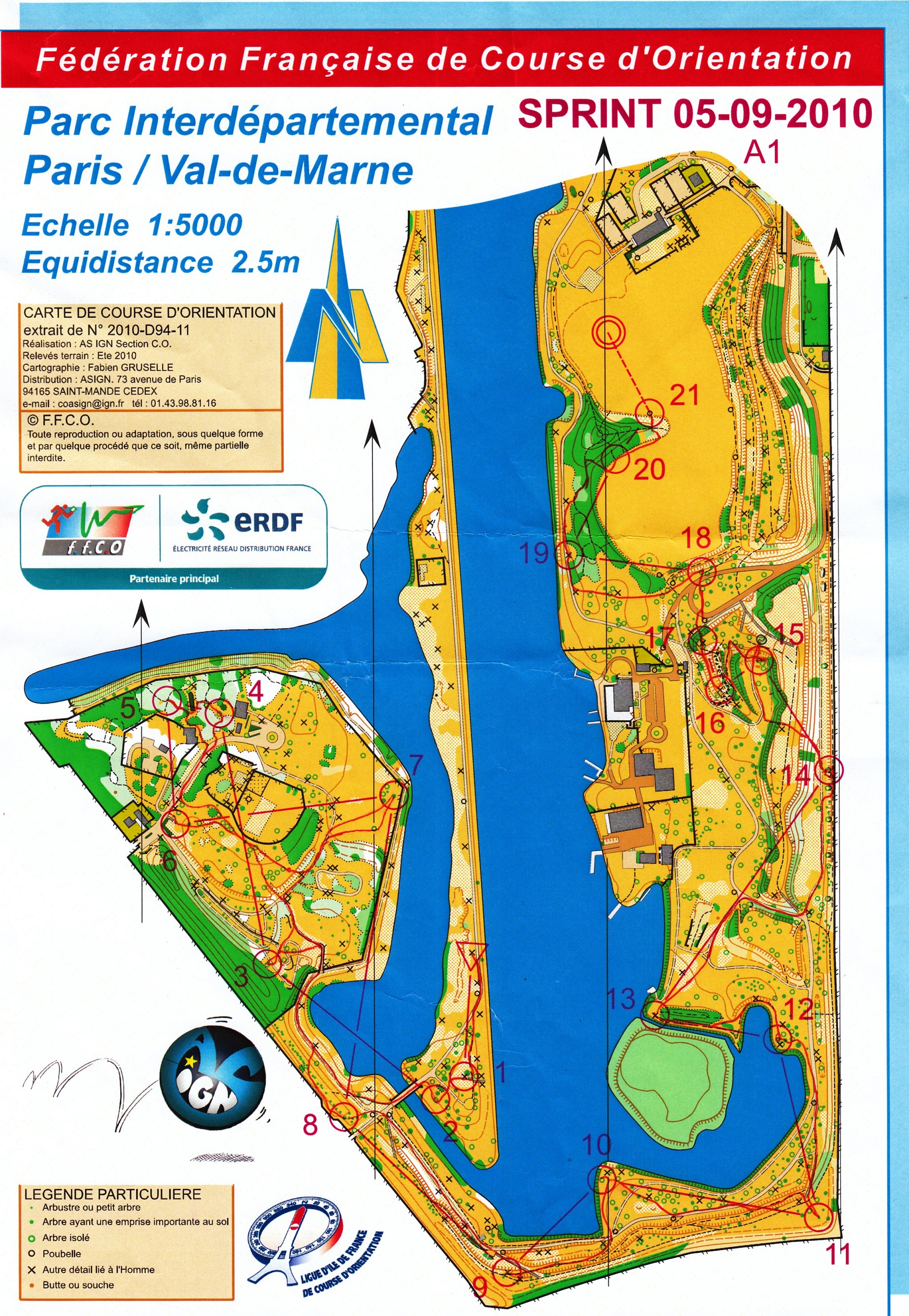 Championnat Ligue LIFCO Sprint (05/09/2010)