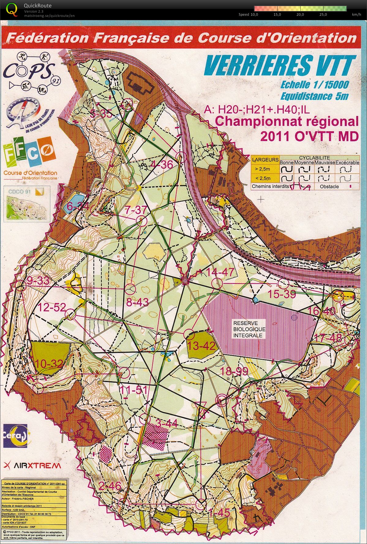 Championnat Ligue LIFCO VTT'O MD (09/10/2011)