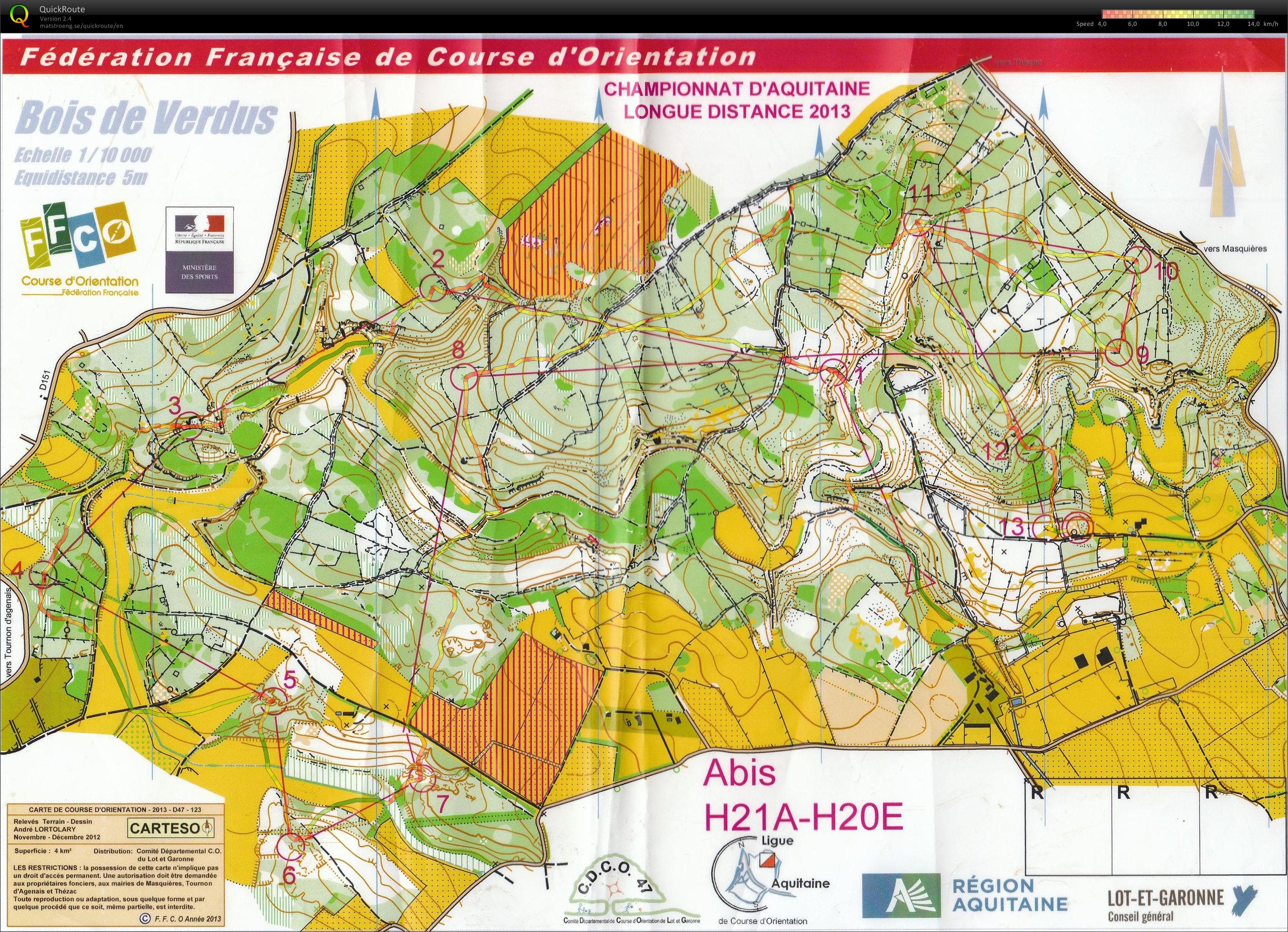 Championnat Régional LD Aquitaine (24/03/2013)