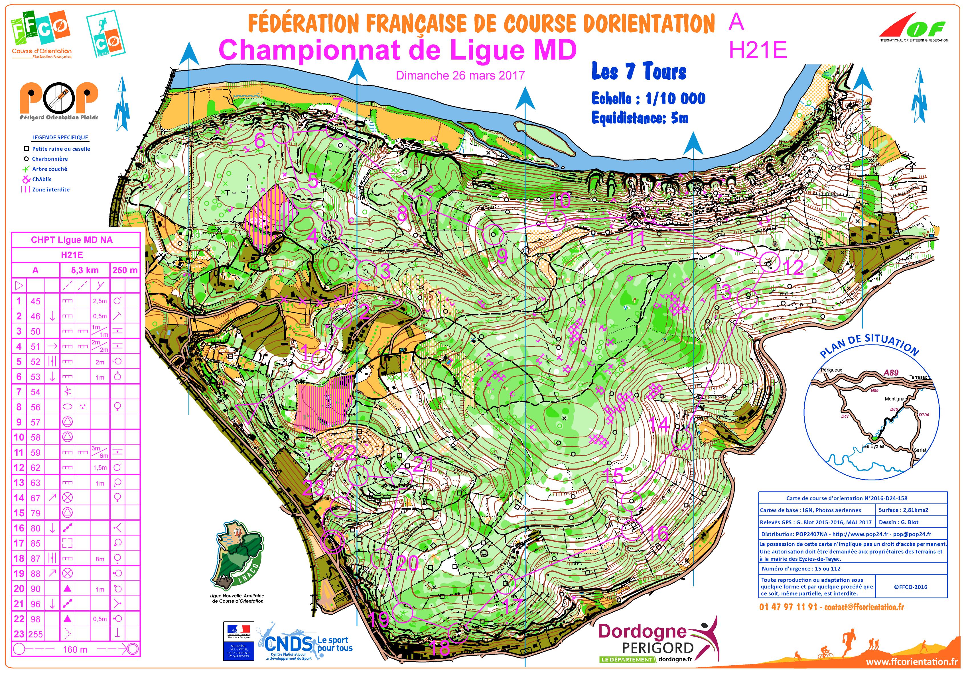 Championnat de Ligue LNACO MD (26/03/2017)