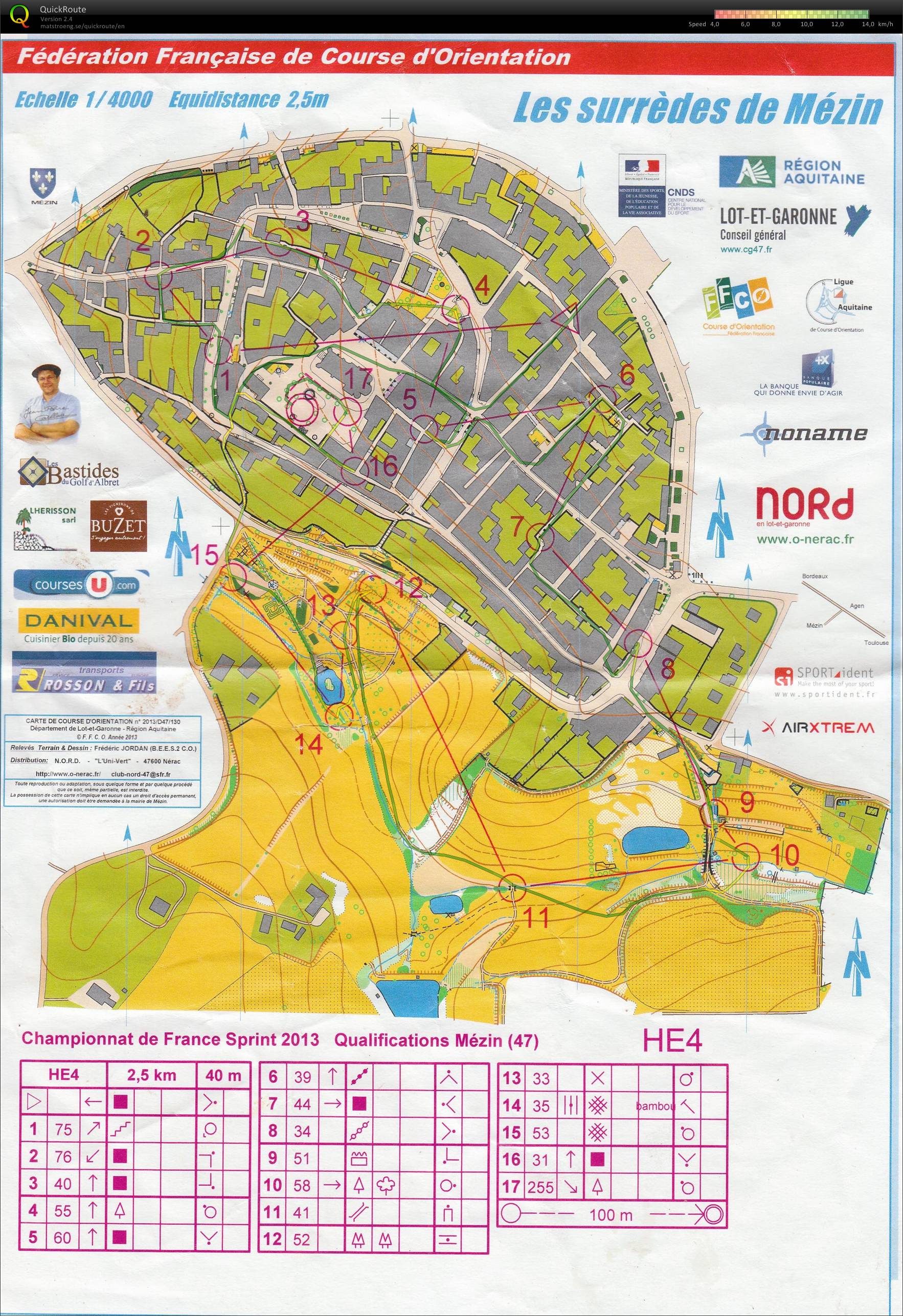 Qualifs France Sprint (09/11/2013)