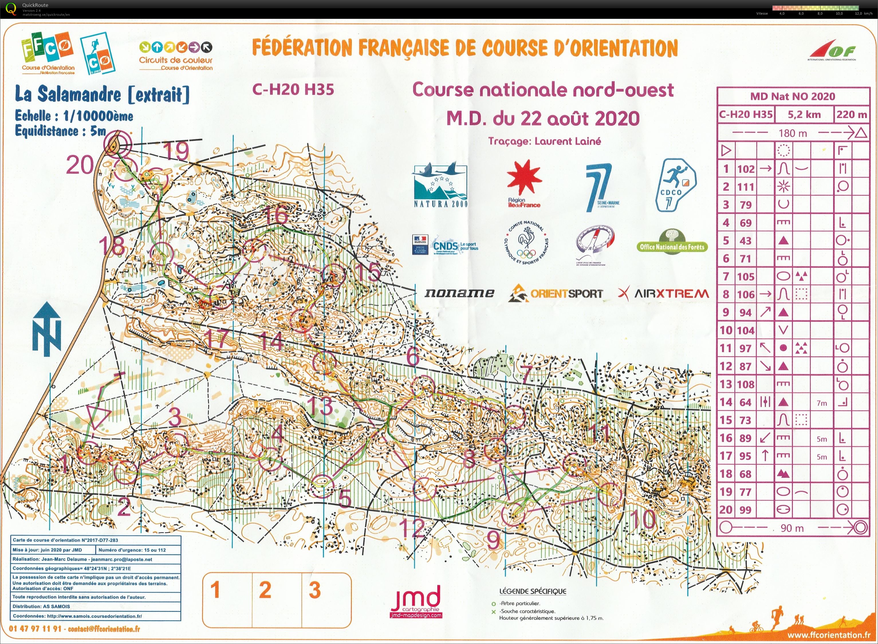 Nationale NO MD (22/08/2020)