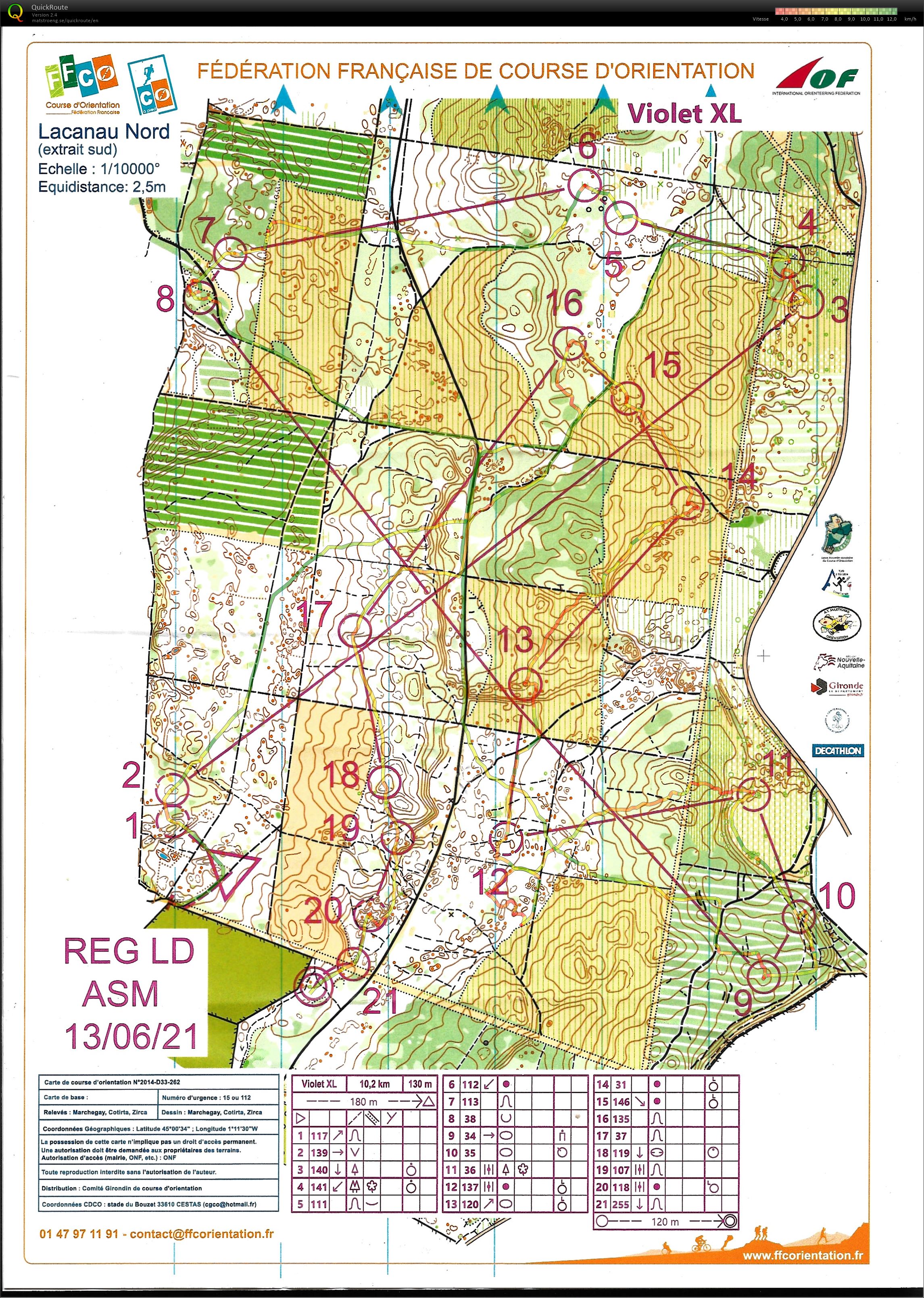 Régionale LD Lacanau - Violet XL (13/06/2021)