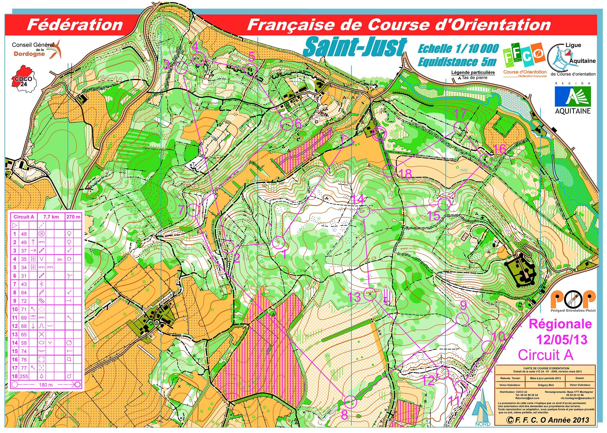 Régionale POP (12/05/2013)