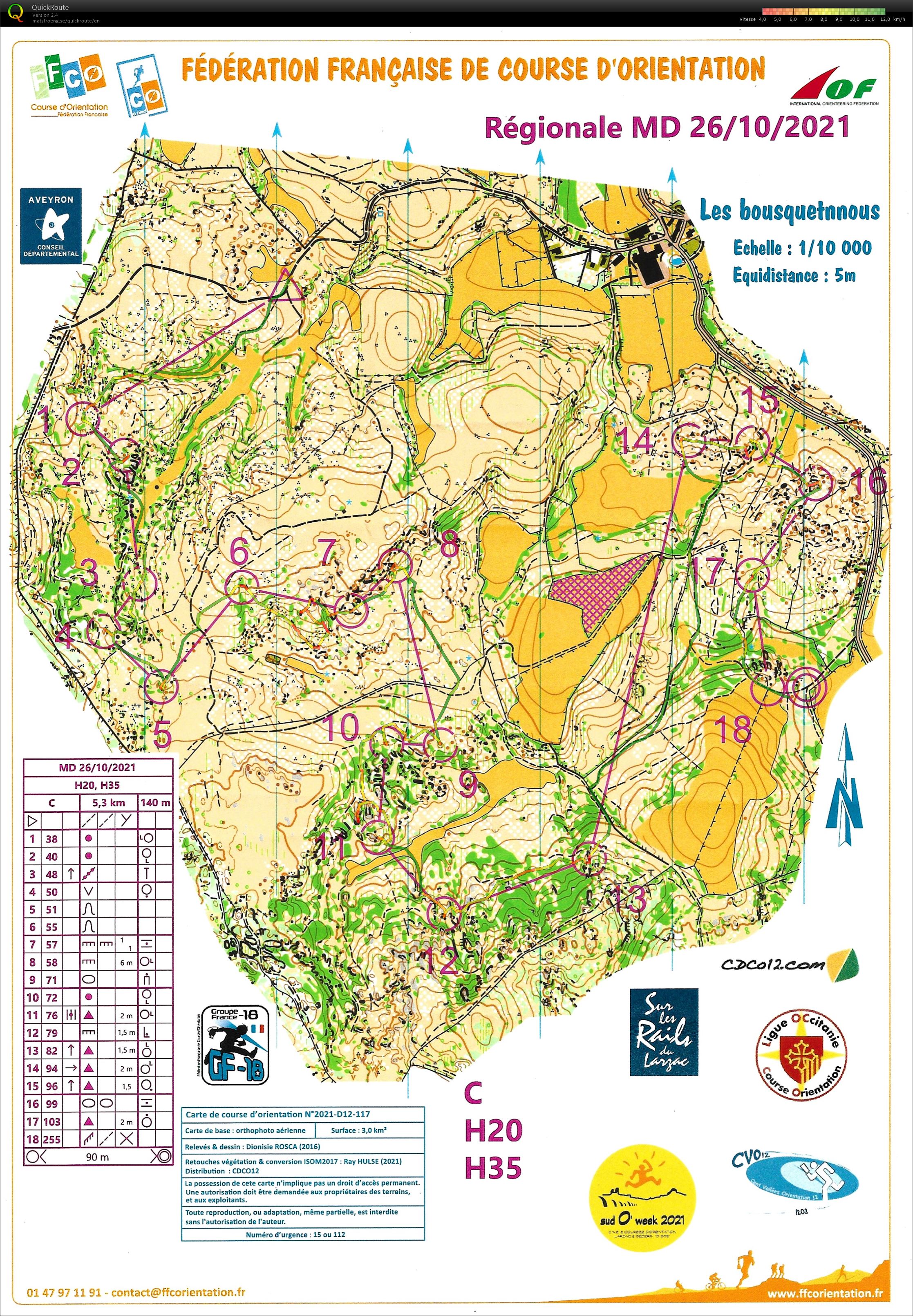 Régionale MD - Le Figayrol (26/10/2021)
