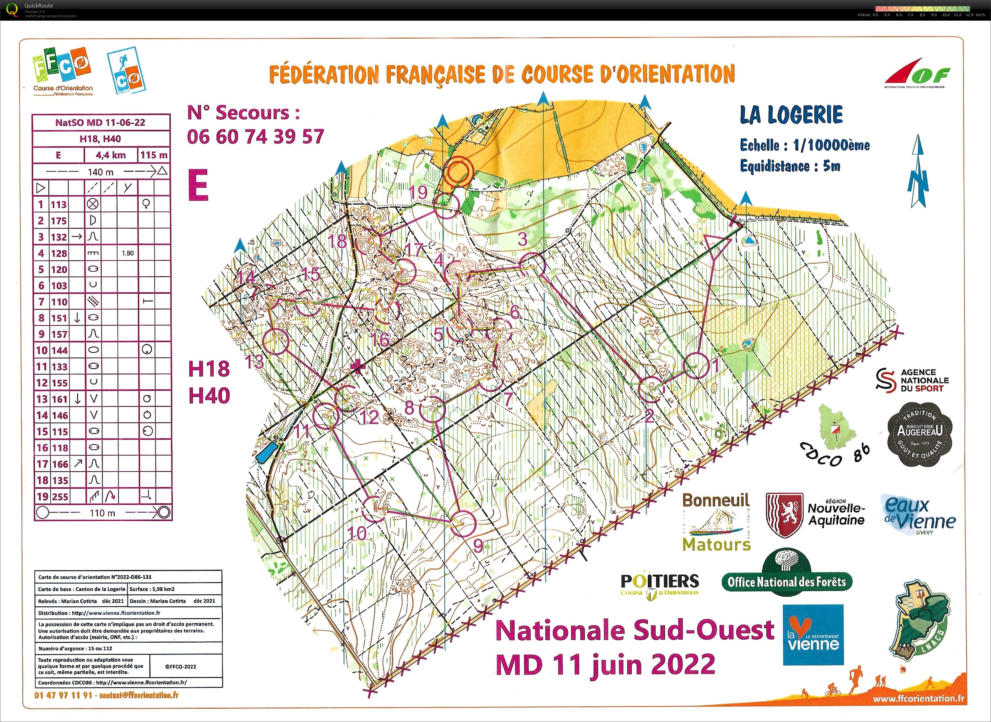 Nationale Sud-Ouest MD (11/06/2022)