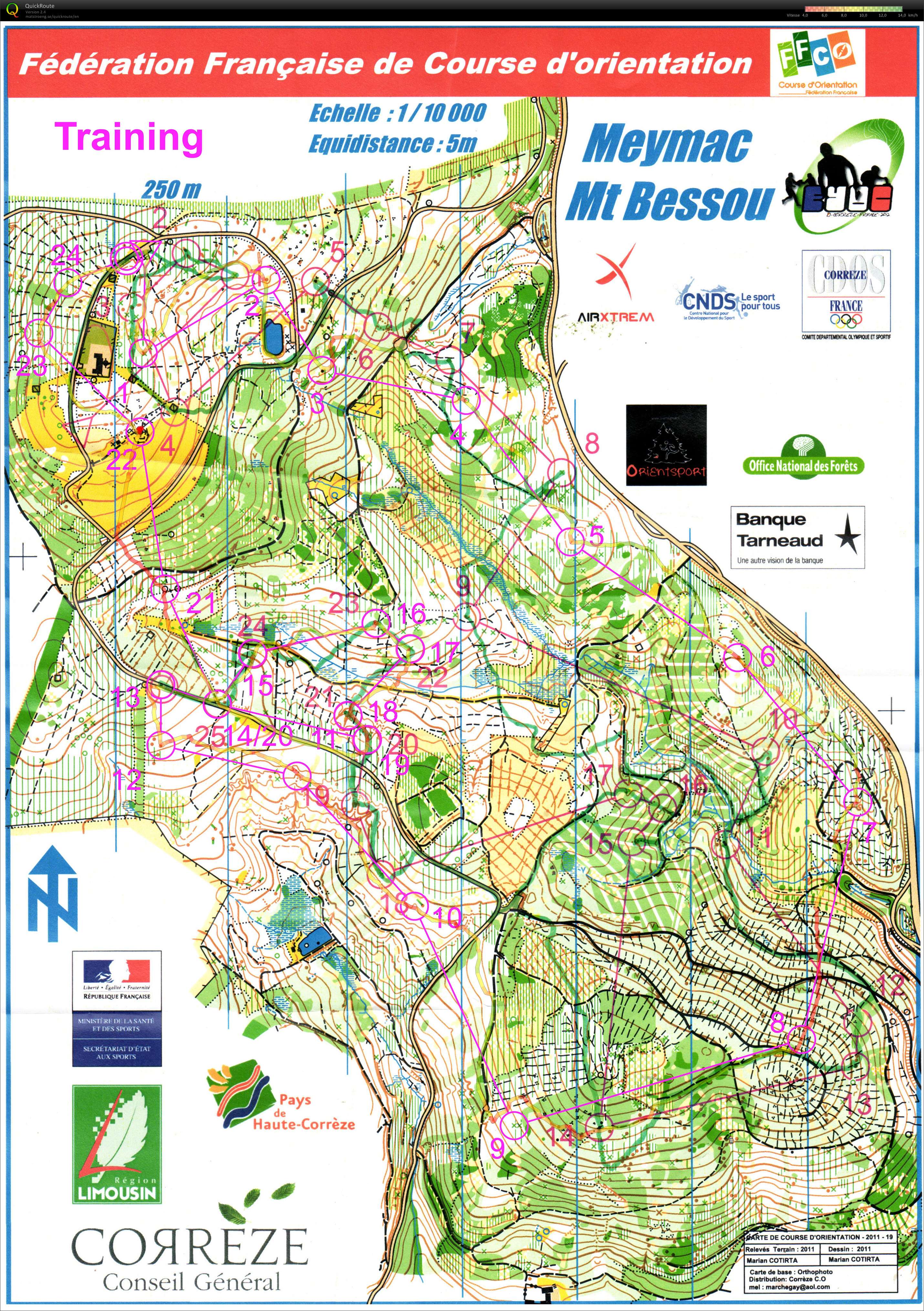 Entrainement Mont Bessou (19/02/2014)