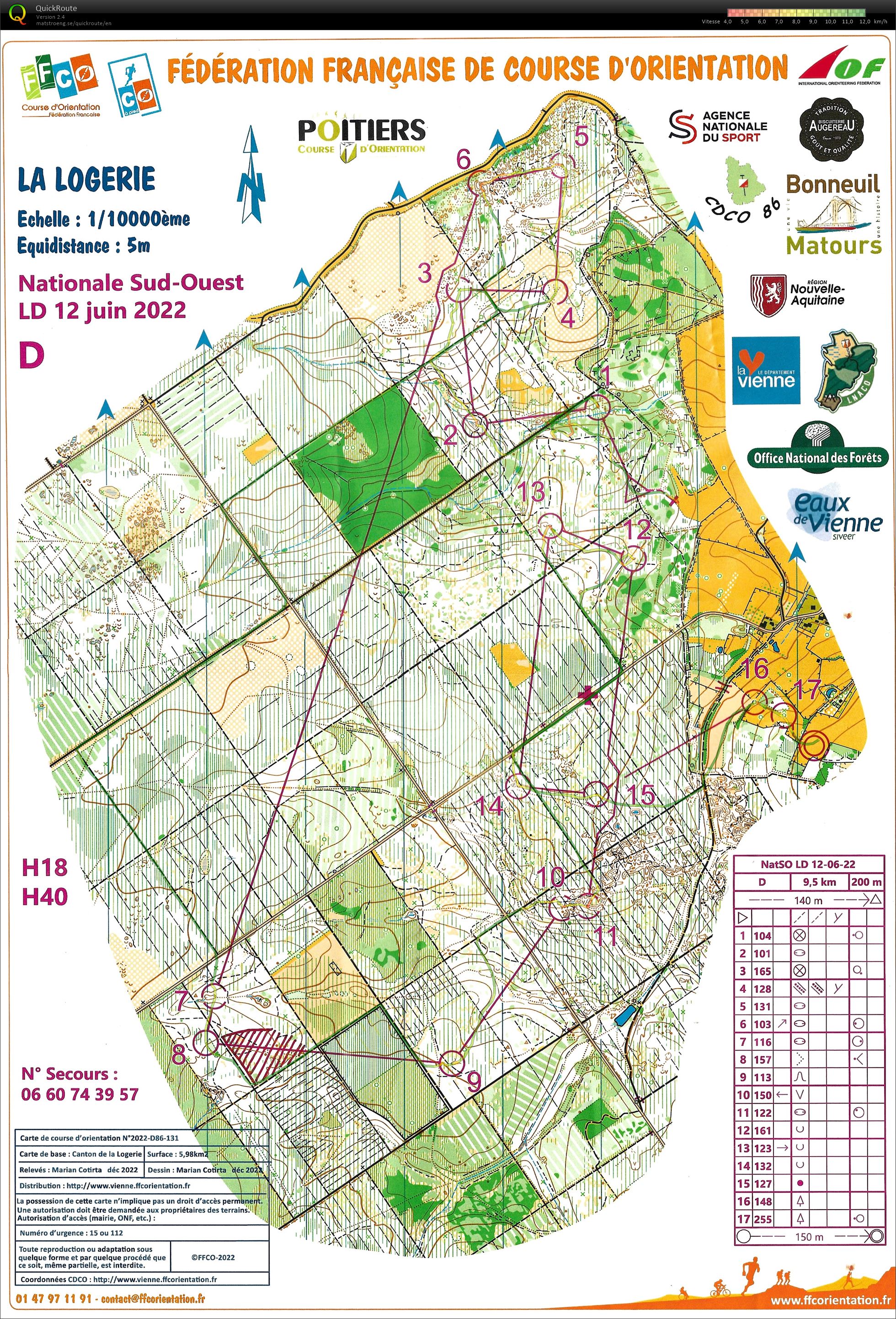 Nationale Sud-Ouest LD (12/06/2022)