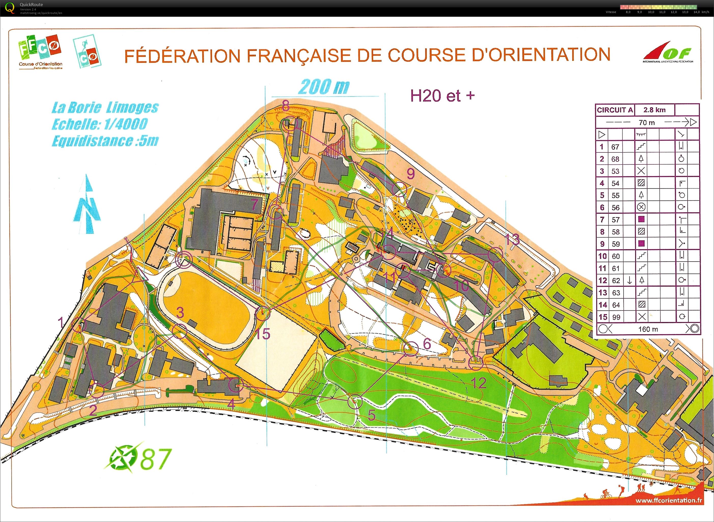 CO Sprint n°1 (23/10/2022)