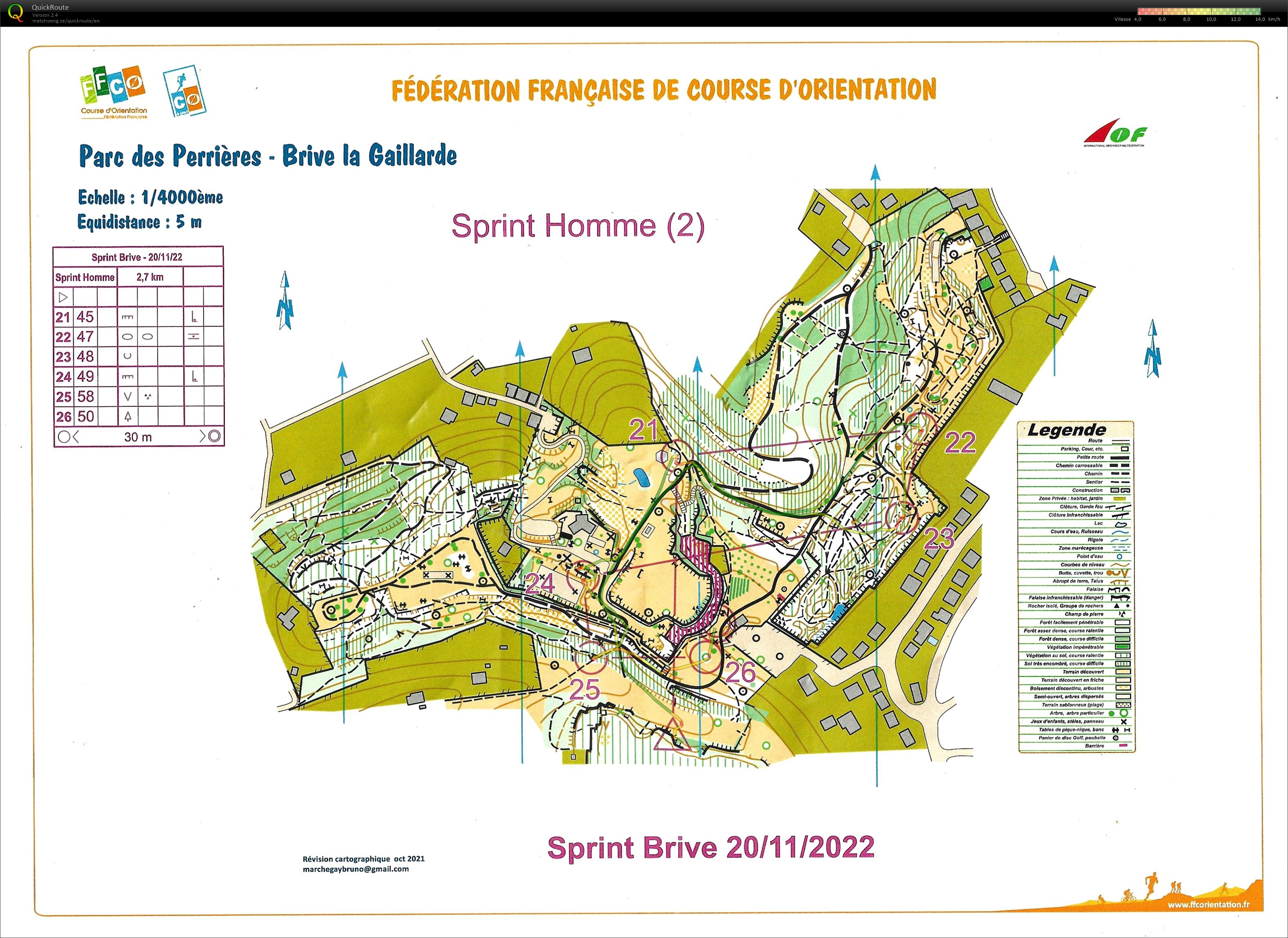 Départementale Sprint (2/2) (20/11/2022)