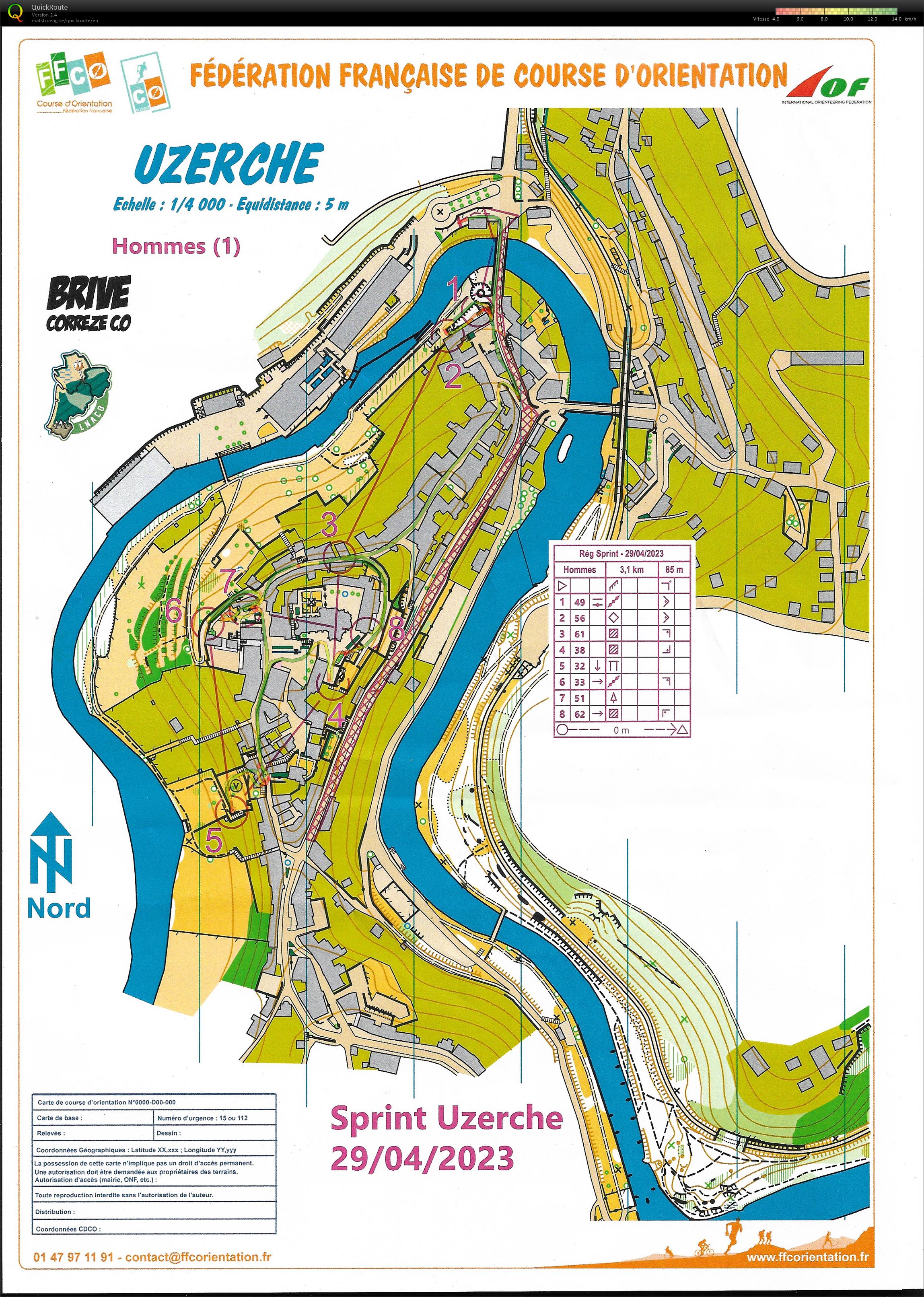 Régionale Sprint Uzerche Partie 1 (29/04/2023)
