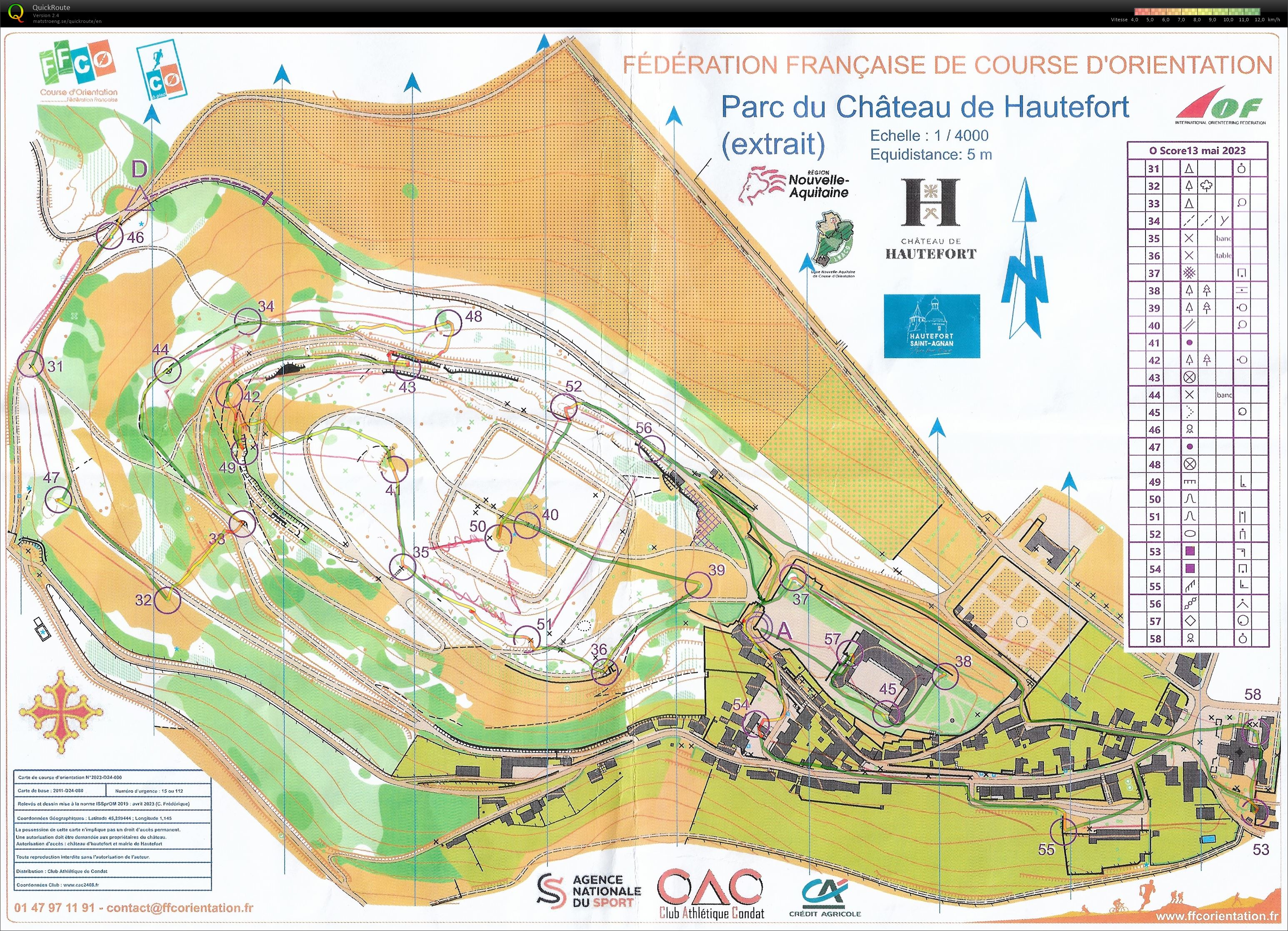 O'Score départementale (13/05/2023)