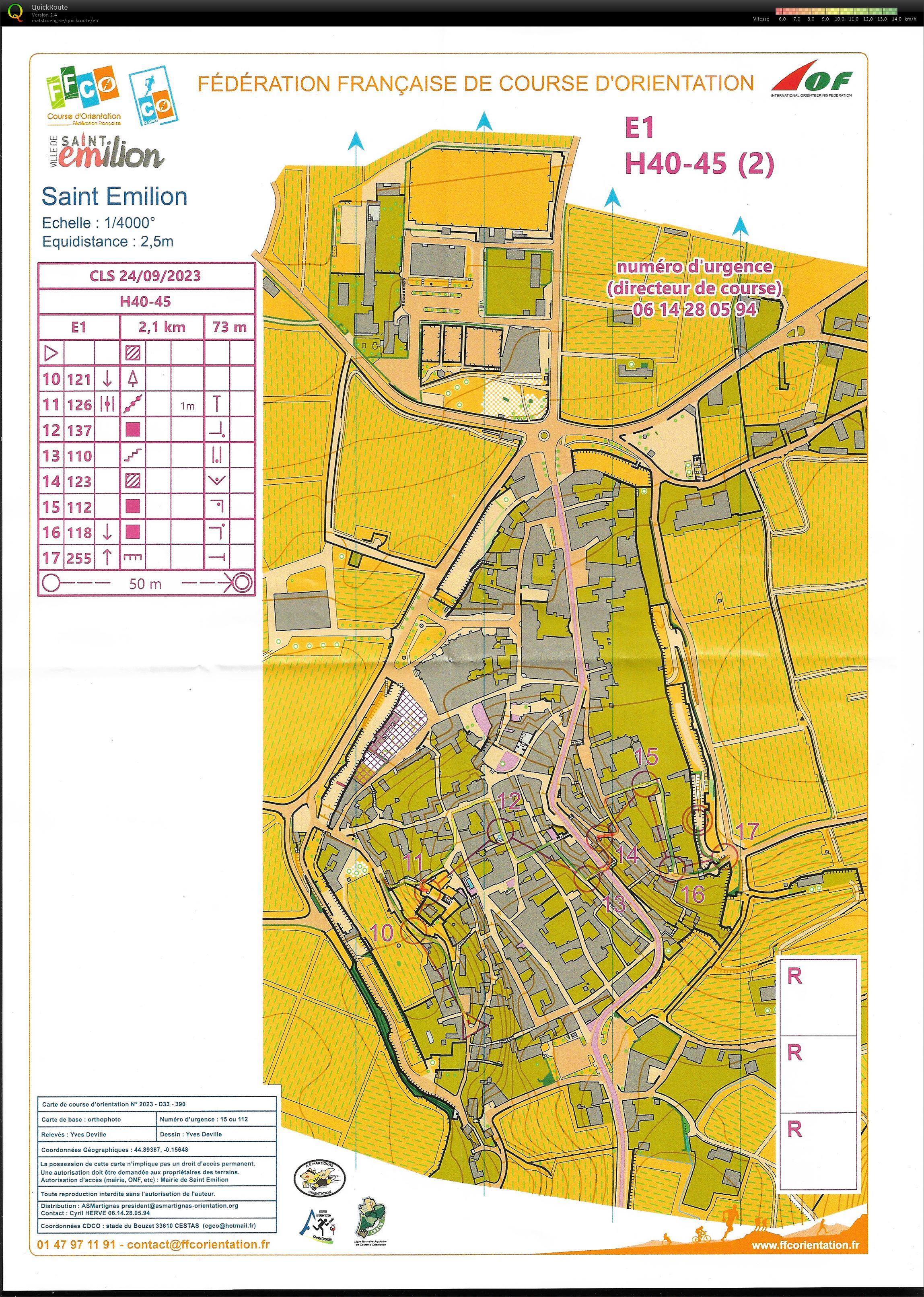 Championnat de Ligue Sprint (2/2) (24/09/2023)