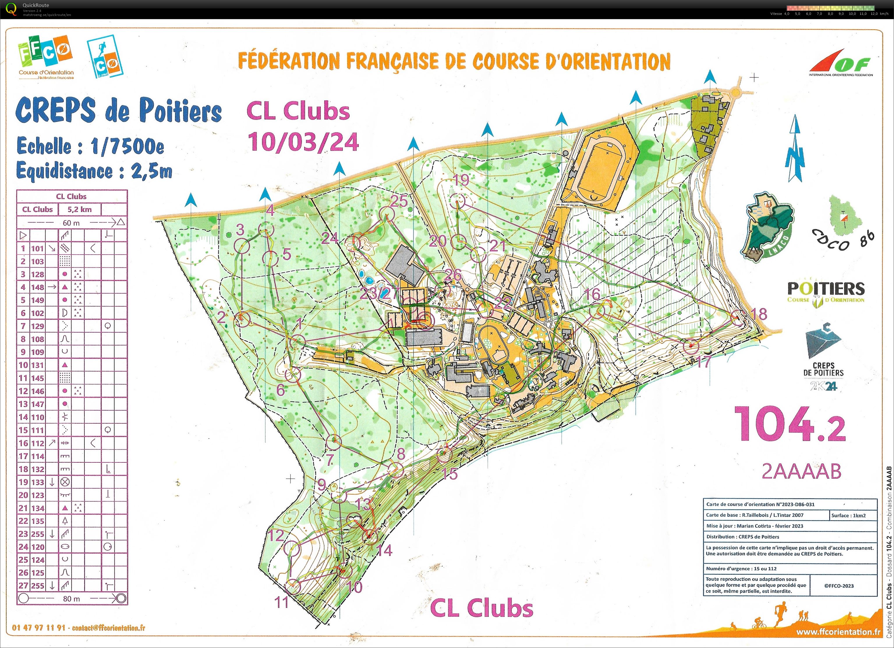 Championnat de Ligue des Clubs (10/03/2024)