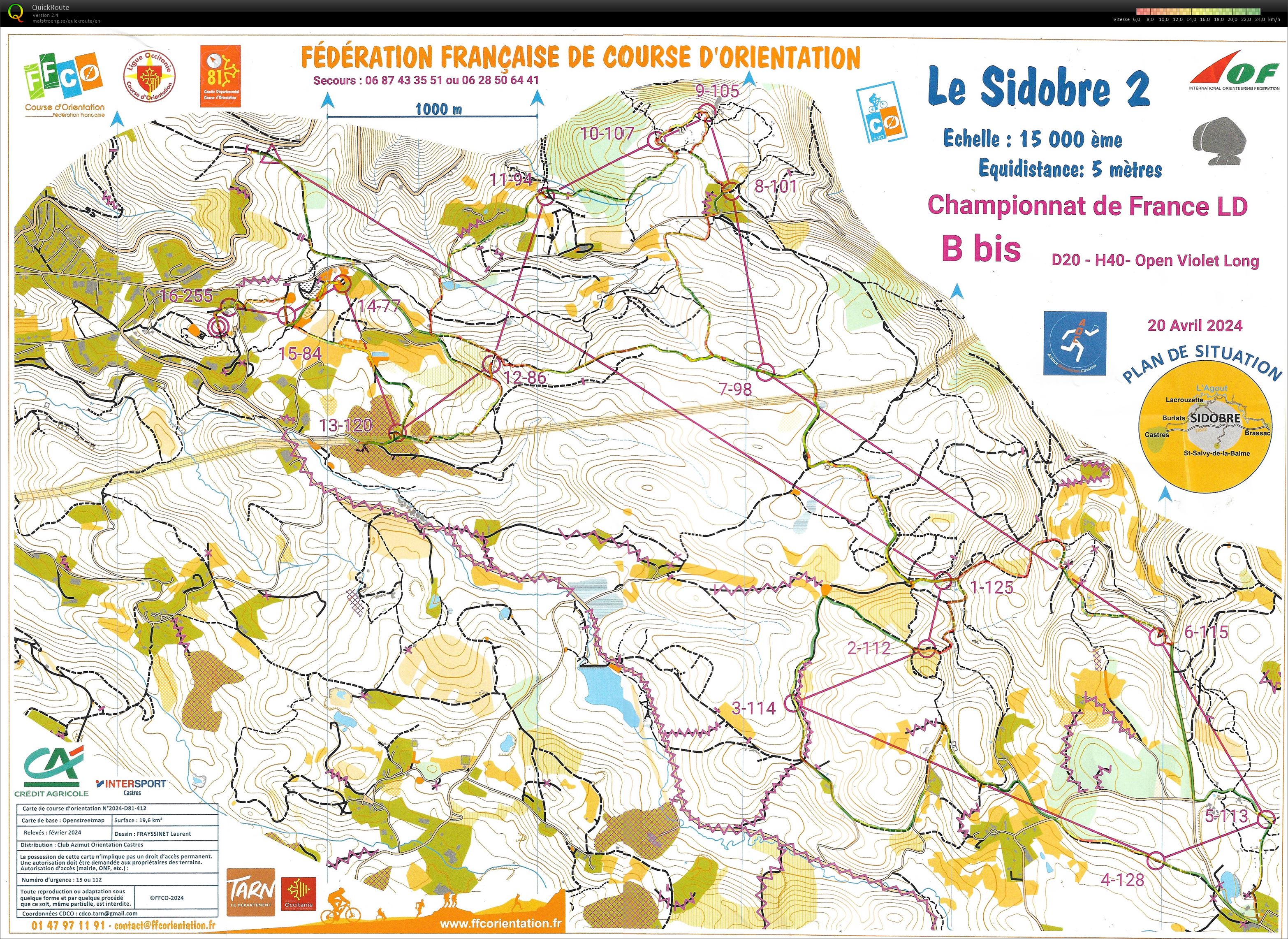 Championnat de France O'VTT LD (20/04/2024)