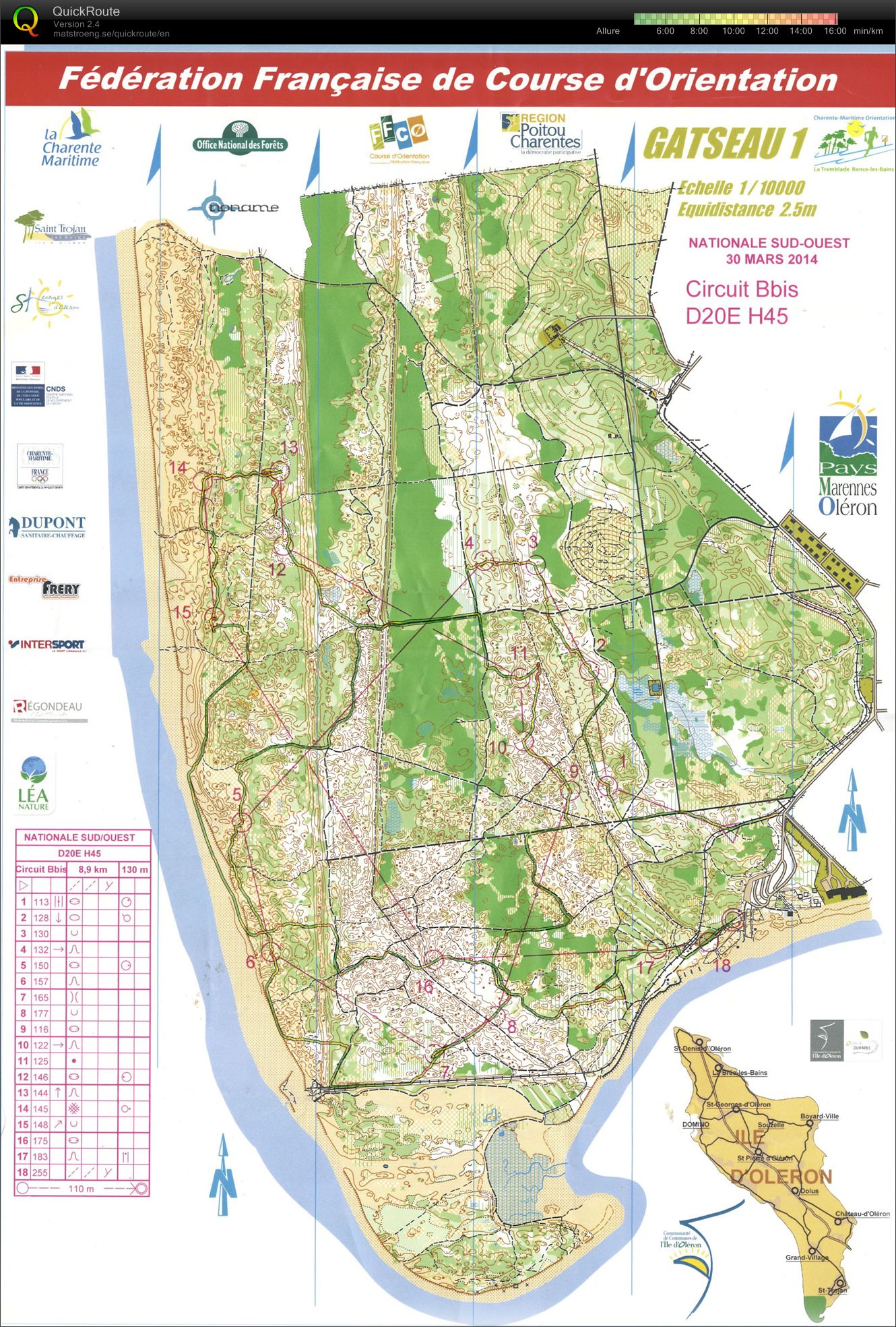 Nationale SO St Troyan Oléron (30.03.2014)