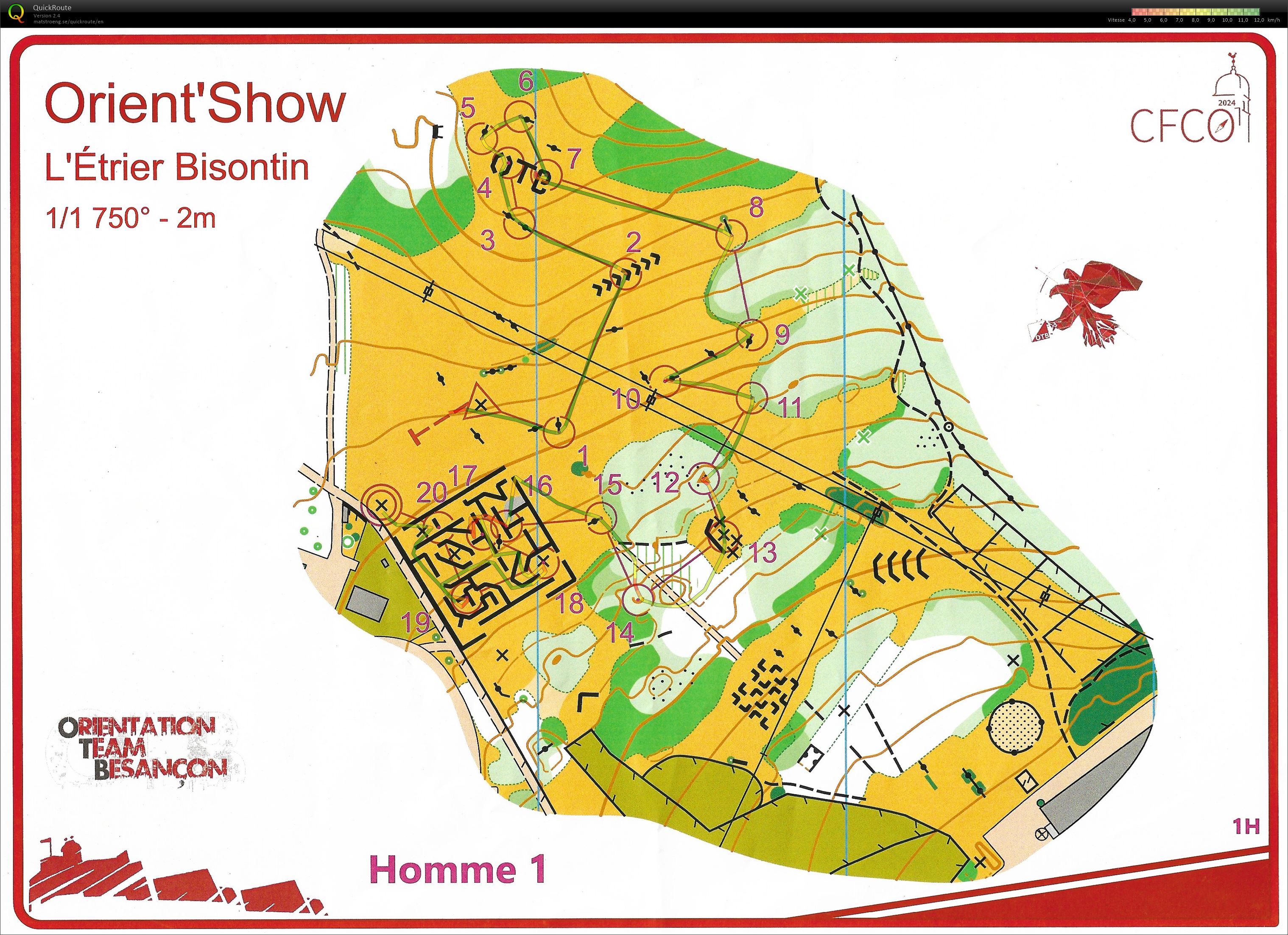 Orient'Show 3 (parcours 1) (22/08/2024)